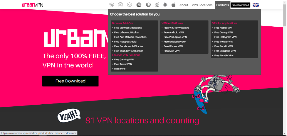 Why UrbanVPN is free?