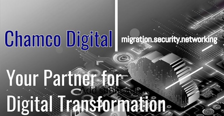 Chamco Digital: “Migrating Your Datacenter to the Cloud?”