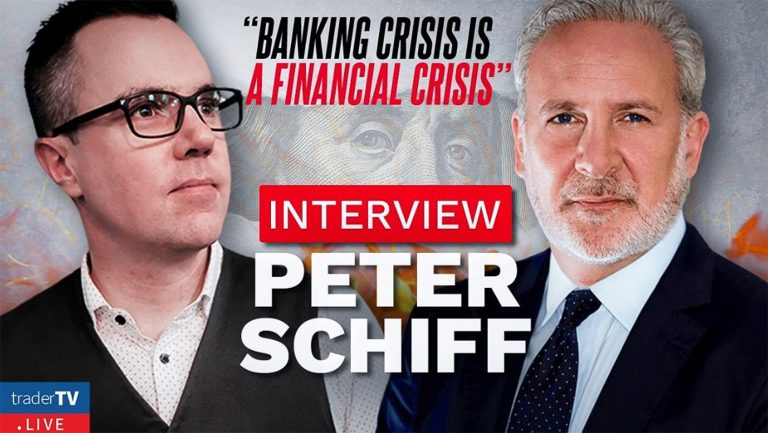 Peter Schiff on TraderTV: ‘This is a Financial Crisis – But This is Not a Black Swan, This is What Swans Look Like’
