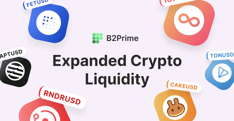 B2Prime Expands its Crypto Liquidity Solution with 6 New CFD Pairs – What Does it Mean?