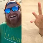 Maine Beach Quicksand Swallows Woman