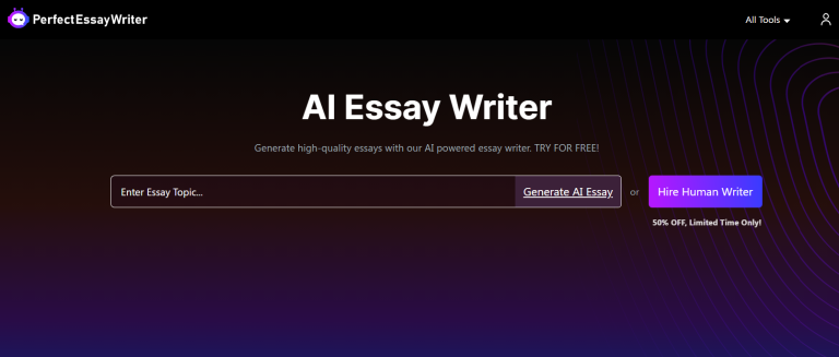 A Closer Look At PerfectEssayWriter.ai: The All-In-One AI Writing Platform