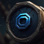 Graph showing Chainlink LINK token price increase and trading volume in April 2025