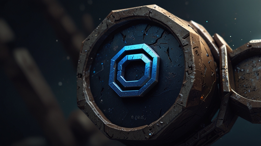 Graph showing Chainlink LINK token price increase and trading volume in April 2025