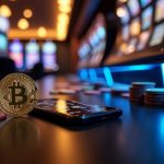 a gambling hall with bitcoin casinos