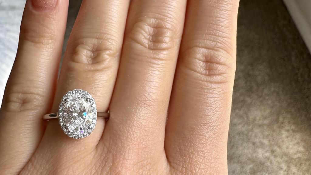 Celebrate Your Love With Moissanite Halo Engagement Rings