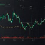 A digital chart showing Tether’s steady $1.00 price with minimal fluctuations, set against a sleek financial-themed background.