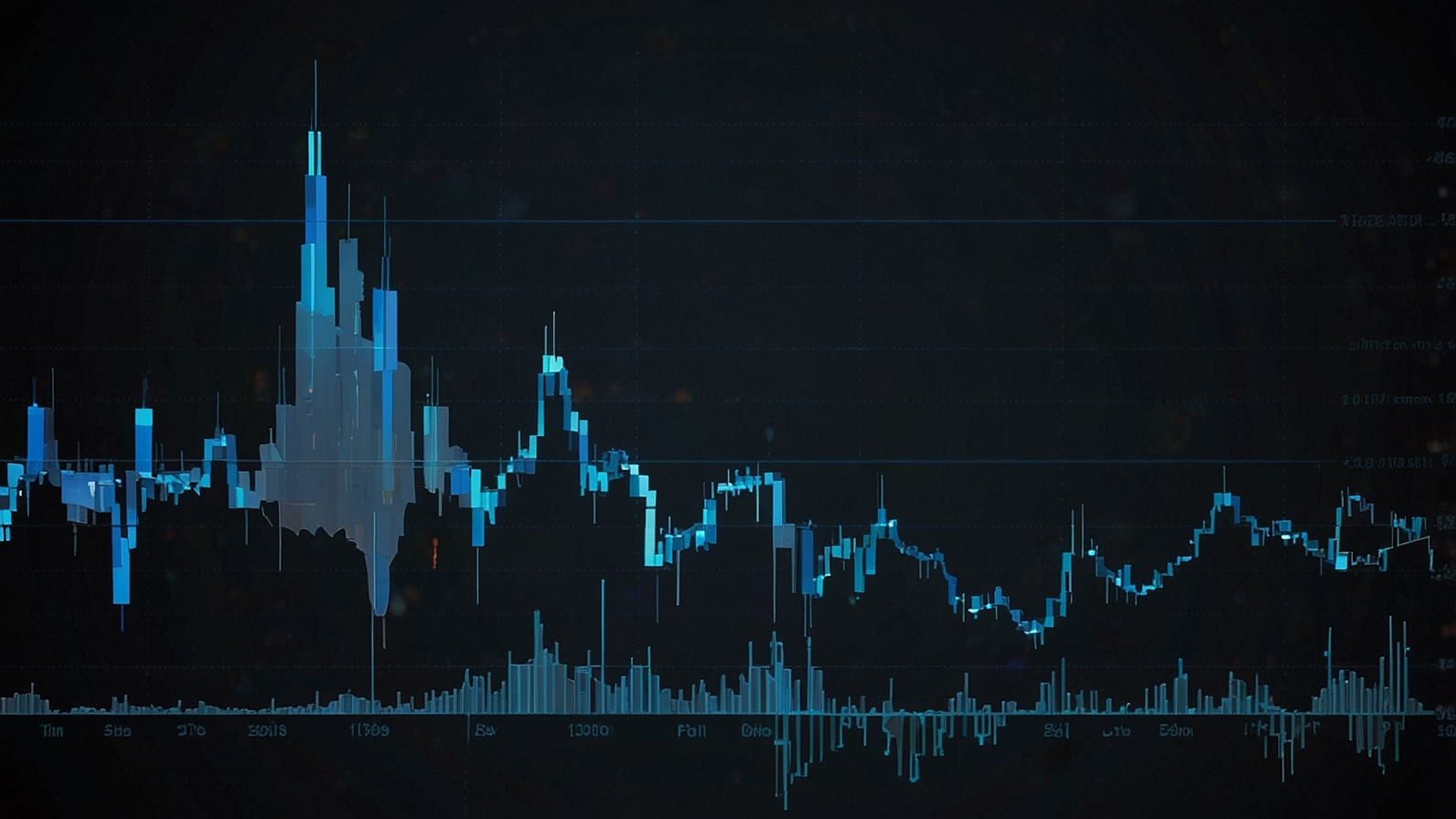 A digital illustration of Ethereum's logo with a candlestick chart in the background, depicting price movements and market trends on July 2, 2025.