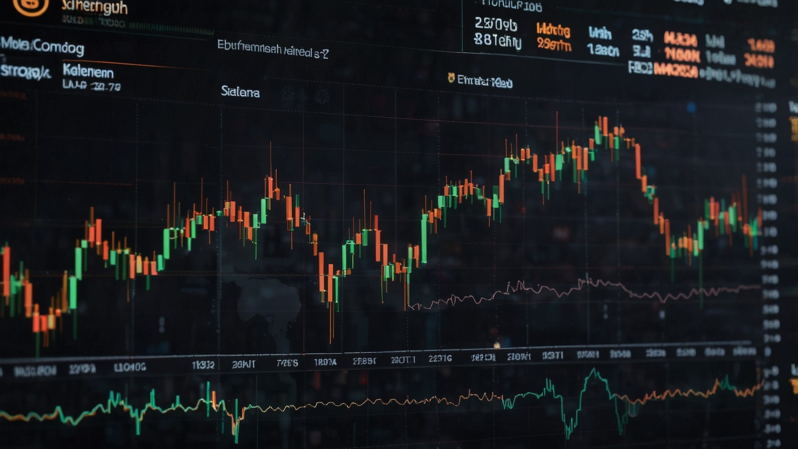 A digital chart displaying the rising inflows of Ethereum and Bitcoin ETFs, with $218 million recorded on August 28, 2025, set against a backdrop of cryptocurrency logos and financial graphs.