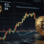 A dynamic digital chart illustrating Pi Coin’s 10% price surge to $0.4915 on August 17, 2025, with mobile app and blockchain imagery in the background.