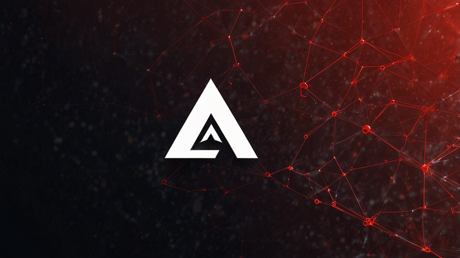 The official logo of Avalanche (AVAX), featuring a stylized red "A" with interconnected geometric lines on a transparent background.