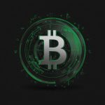 The official logo of Bitcoin Cash, featuring a green and white stylized "B" with a coin-like design on a transparent background.