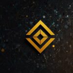 Binance Coin (BNB) logo featuring a yellow geometric diamond pattern with interconnected lines on a transparent background, representing the cryptocurrency's identity within the Binance ecosystem