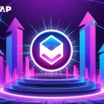 A digital illustration of the Uniswap logo with a glowing UNI token surrounded by upward-trending graphs and Ethereum blockchain elements, representing the token's price surge in August 2025.