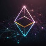 A sleek digital artwork featuring the Dai (DAI) logo glowing amidst interconnected Ethereum blockchain nodes and stable price charts, symbolizing its stability and DeFi prominence in September 2025.