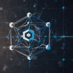 Bold Chainlink (LINK) logo featuring a sleek, interconnected chain in blue and white, set against a backdrop of oracle nodes and RWA data charts, symbolizing its $13.2 billion market cap and Proof of Reserve launch on September 29, 2025.