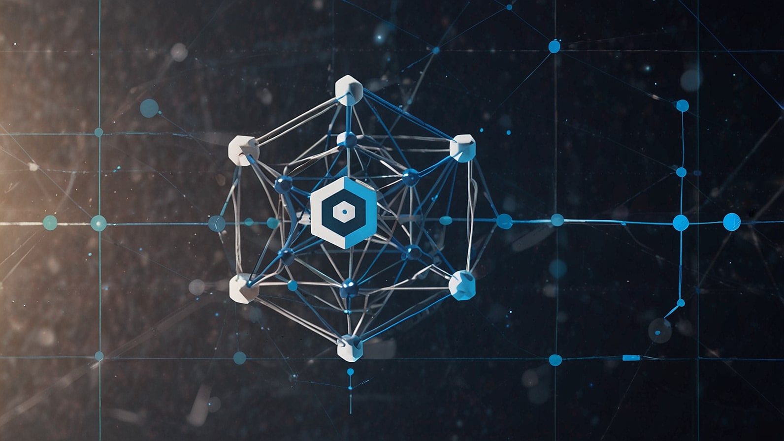 Bold Chainlink (LINK) logo featuring a sleek, interconnected chain in blue and white, set against a backdrop of oracle nodes and RWA data charts, symbolizing its $13.2 billion market cap and Proof of Reserve launch on September 29, 2025.