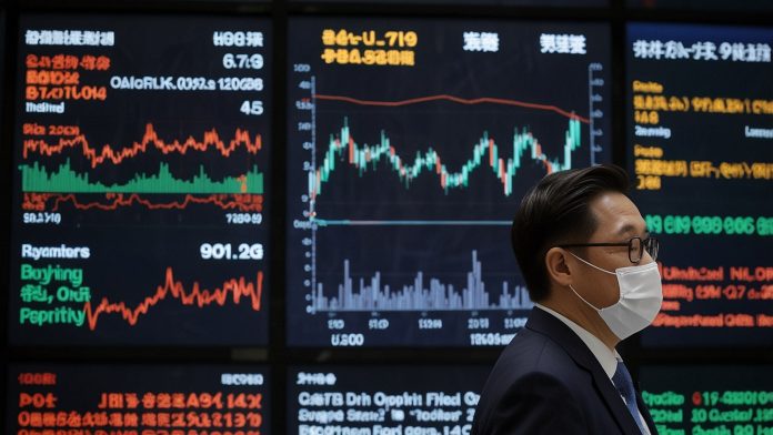 Dramatic stock market chart showing Baosteel shares crashing 7 percent on September 22, 2025, against a backdrop of EU flag and carbon emission icons, highlighting the impact of the new Carbon Border Adjustment Mechanism on Chinese steel exports.
