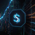 Official Sui (SUI) cryptocurrency logo featuring a sleek blue wave design symbolizing speed, scalability, and innovation in blockchain technology, perfect for crypto news and gaming updates.