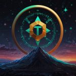 Digital illustration of Toncoin cryptocurrency logo with upward-trending price charts and Telegram integration icons, highlighting its market recovery and ecosystem advancements in September 2025.