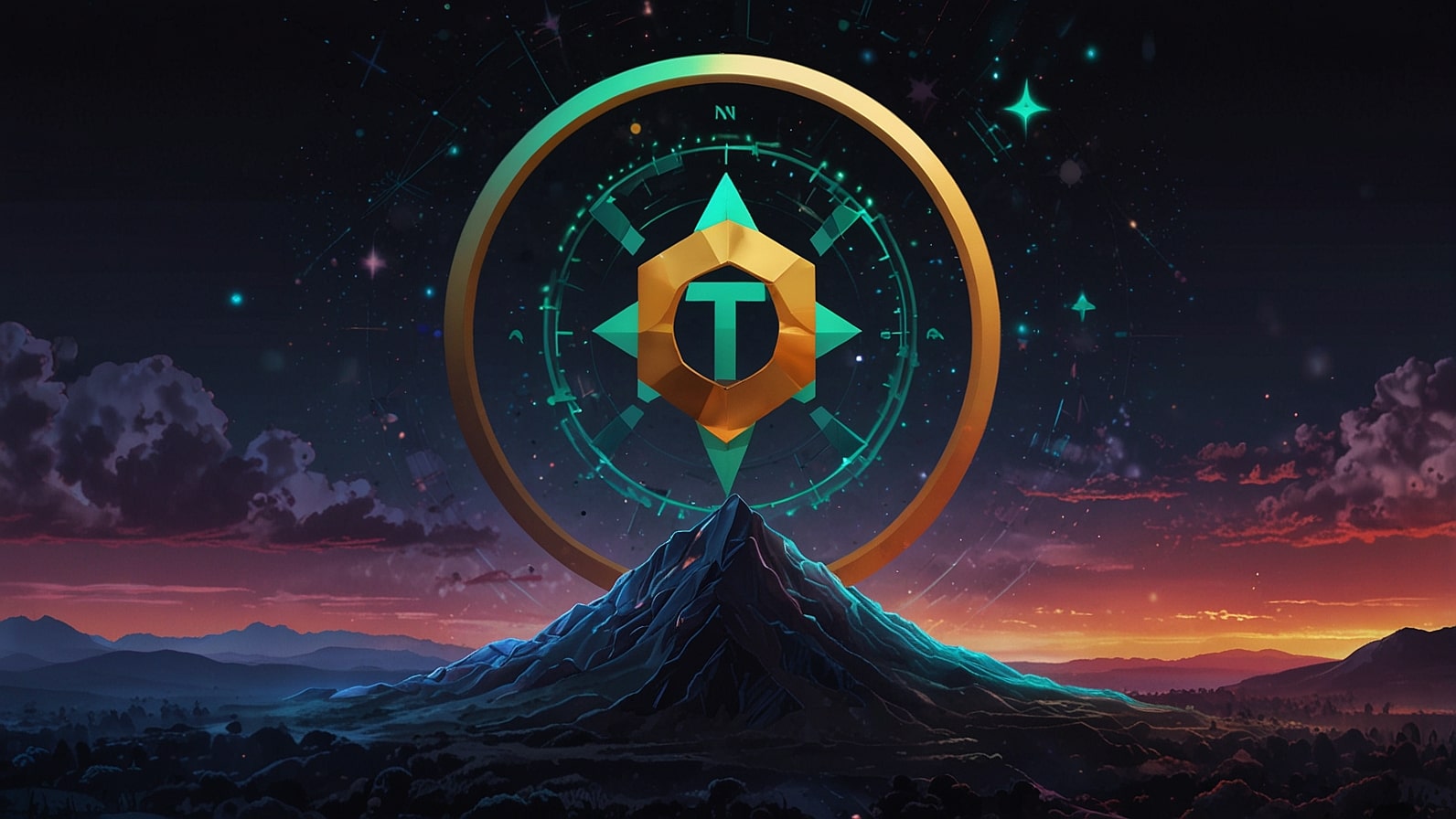Digital illustration of Toncoin cryptocurrency logo with upward-trending price charts and Telegram integration icons, highlighting its market recovery and ecosystem advancements in September 2025.