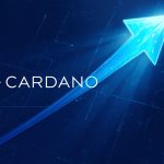 Digital illustration of Cardano (ADA) logo with a rising price chart and blockchain nodes in the background, highlighting crypto market trends on September 11, 2025.