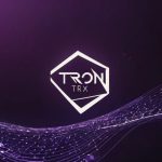 Tron TRX logo on purple background: Official blockchain emblem with abstract wave design in violet and white, representing $28B market cap crypto dip amid Mercuryo surge and Justin Sun Web3 tease October 29 2025