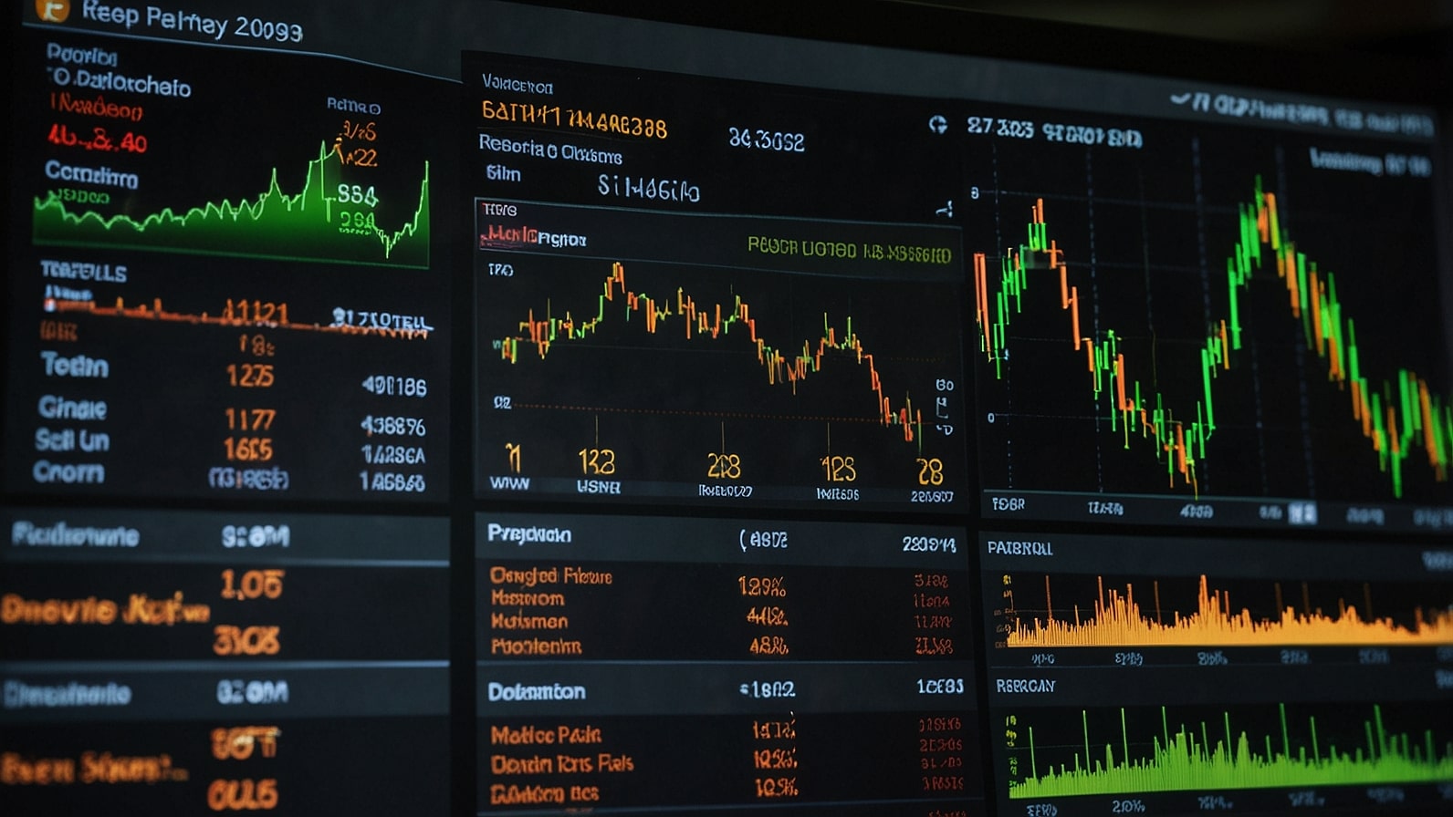 A digital stock market dashboard displaying a sharp decline in Playtech's share price, reflecting investor concerns over allegations of a smear campaign against rival Evolution AB.