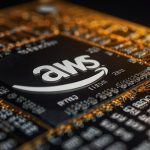Amazon.com Inc. shares jumping 8% in early trading after AWS unveils Q-Pulse quantum processor during virtual summit, illustrating quantum computing innovation in cloud technology.