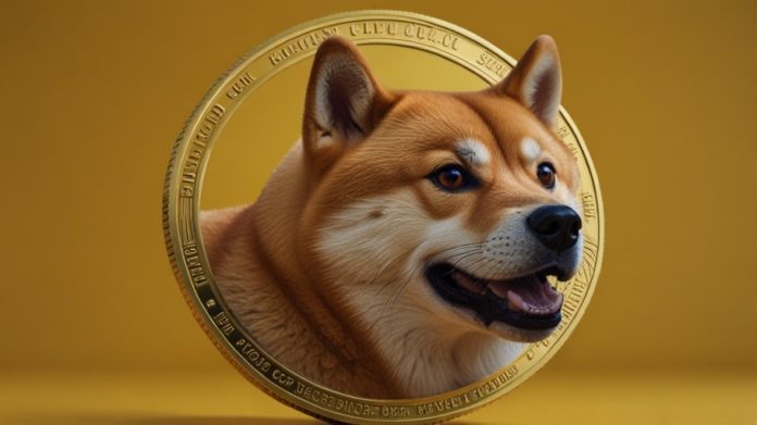 Dogecoin DOGE Price Surge to $0.206: Fed Rate Cut Hopes and Grayscale ETF Approval Buzz Drive 4.8% Rally October 29 2025 Dogecoin logo on yellow background: Shiba Inu dog meme coin emblem with D-O-G-E text, symbolizing $30B market cap crypto rally amid ETF speculation and macro tailwinds October 29 2025