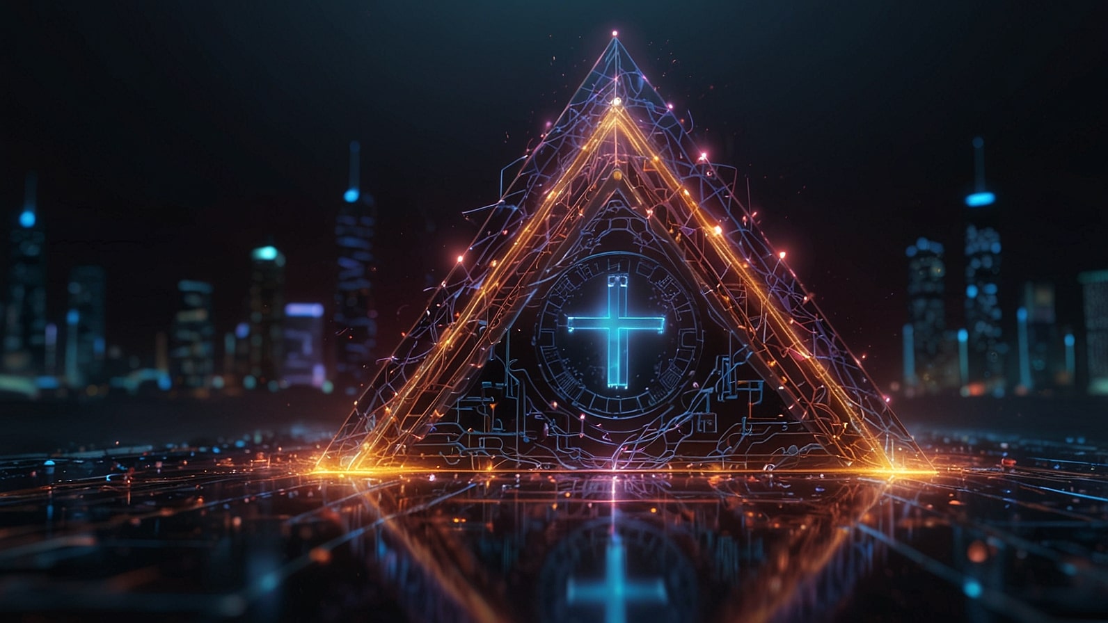 Futuristic digital illustration of the TAO token glowing amid neural network circuits and AI nodes, representing Bittensor's 35% price rally to $457 on October 25, 2025.