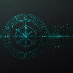 High-resolution Cardano ADA logo with blue-green gradient infinity symbol on transparent background, representing scalable DeFi and governance innovation