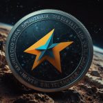 Stellar XLM coin logo with market indicators showing 1.5% price rise to $0.328 amid Protocol 24 upgrade and RWA growth in October 2025 crypto news