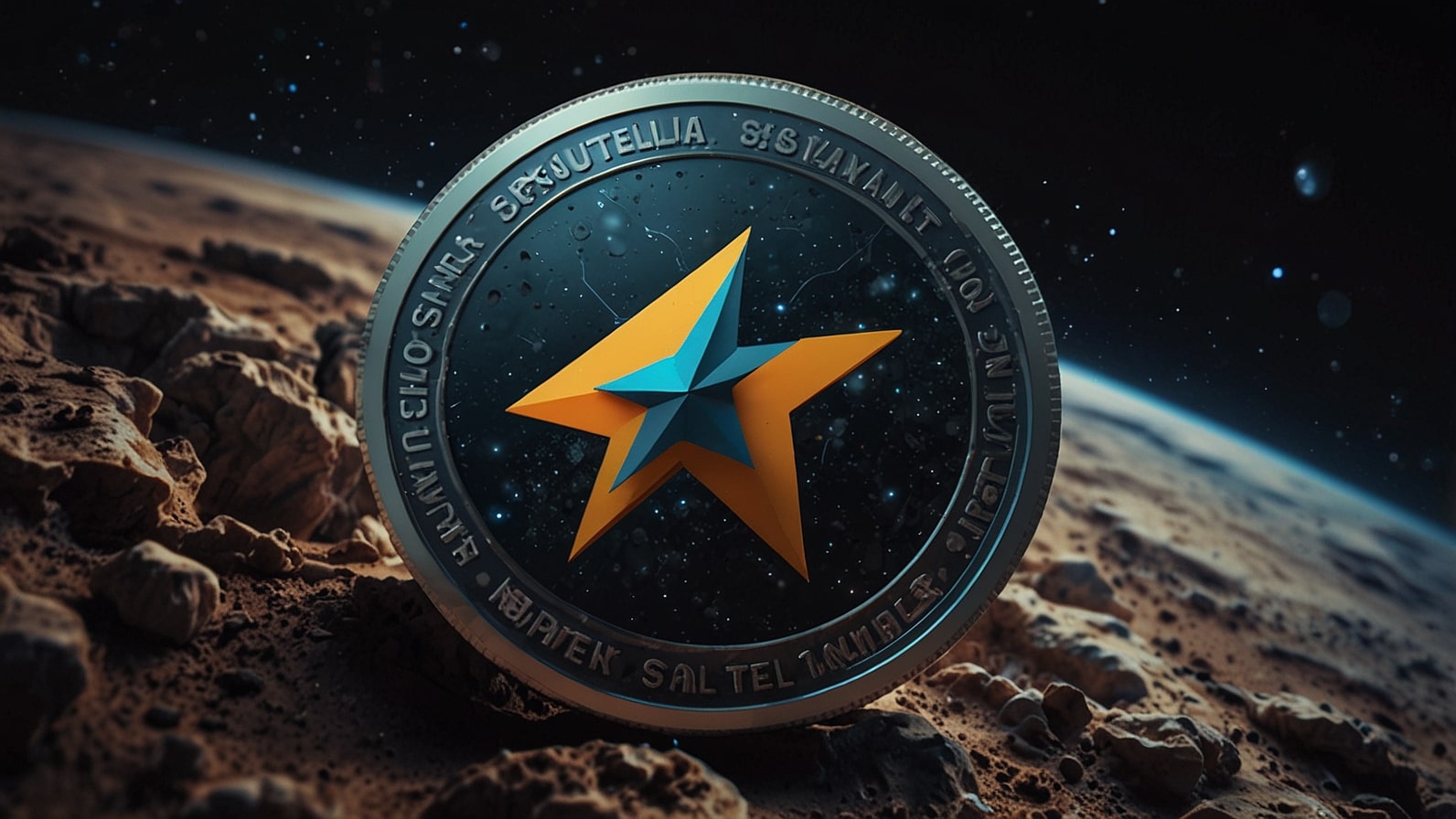 Stellar XLM coin logo with market indicators showing 1.5% price rise to $0.328 amid Protocol 24 upgrade and RWA growth in October 2025 crypto news
