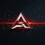 Red and white Avalanche logo with a stylized "A" symbol on a transparent background, representing the scalable blockchain platform.