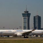 Stock chart depicting Fraport AG shares surging 9% to €79.60 on November 11, 2025, following strong Q3 results with 22.6% EBITDA growth, boosting Frankfurt Airport operator amid aviation recovery and DAX index gains.