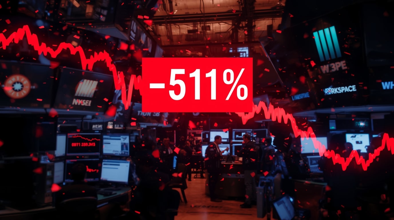 Workspace Group shares fall 5% to 380p on London Stock Exchange after 4% property valuation drop and office market weakness revealed in half-year results, 21 November 2025