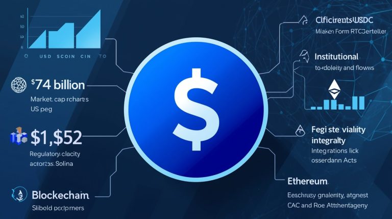 USDC Stablecoin Hits Record Circulation Amid Regulatory Wins and DeFi Boom
