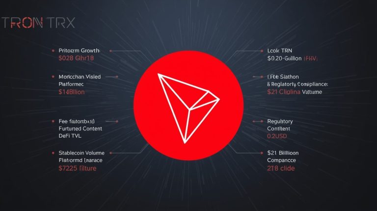 Tron TRX Holds Steady at $0.28 Amid Fee Cuts and Stablecoin Surge