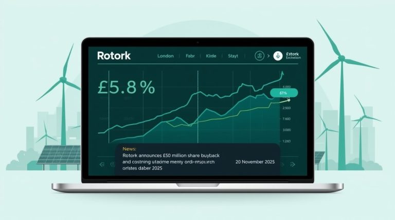 Rotork Shares Jump 8% as Industrial Valve Giant Launches £50M Buyback and Reaffirms Guidance Amid UK Engineering Revival