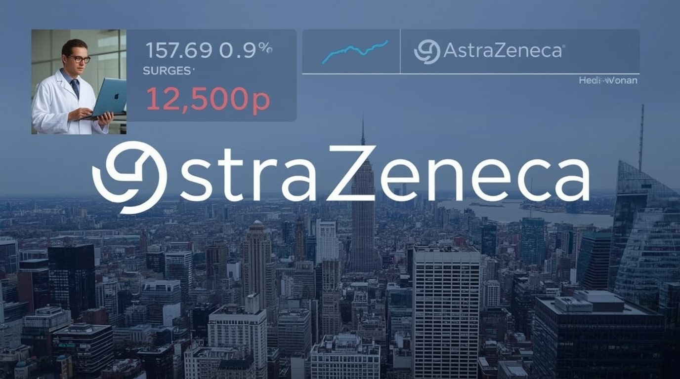 AstraZeneca Shares Leap 9% as Pharma Giant Secures Breakthrough Cancer Drug Approval in UK Market