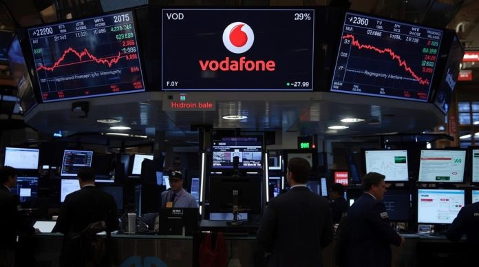 Vodafone shares dive 9% on London Stock Exchange after warning of £1 billion writedown on German operations amid regulatory hurdles, 28 November 2025