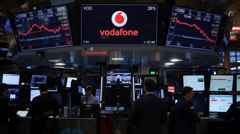 Vodafone Shares Dive 9% as Telecom Giant Flags £1Bn Writedown on German Ops Amid Regulatory Hurdles