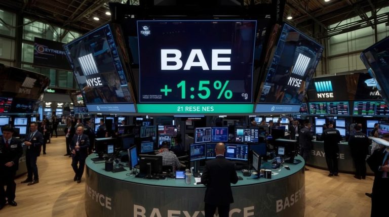 BAE Systems Shares Surge 5% as Defence Titan Bags £2Bn MoD Deal Amid Global Tensions