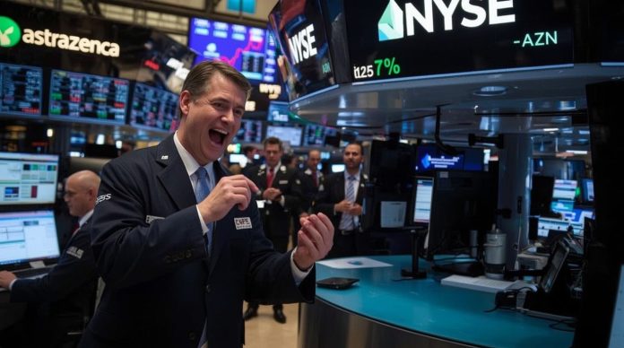 AstraZeneca shares soar 7% on London Stock Exchange after stellar trial results for next-gen lung cancer therapy, 29 November 2025