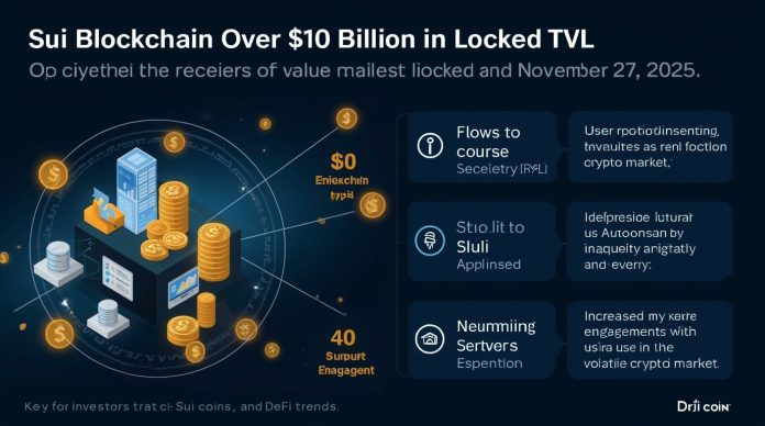 Sui Blockchain TVL Hits $1 Billion Milestone in November 2025 Crypto News