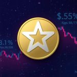 Aster ASTER crypto coin logo with elements showing 3.5% price surge from AI vs Humans Contest launch on November 28, 2025