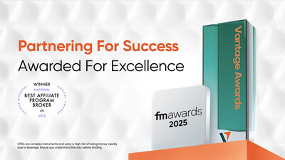 Vantage UK Secures Best Affiliate Program Broker 2025 at Finance Magnates Awards