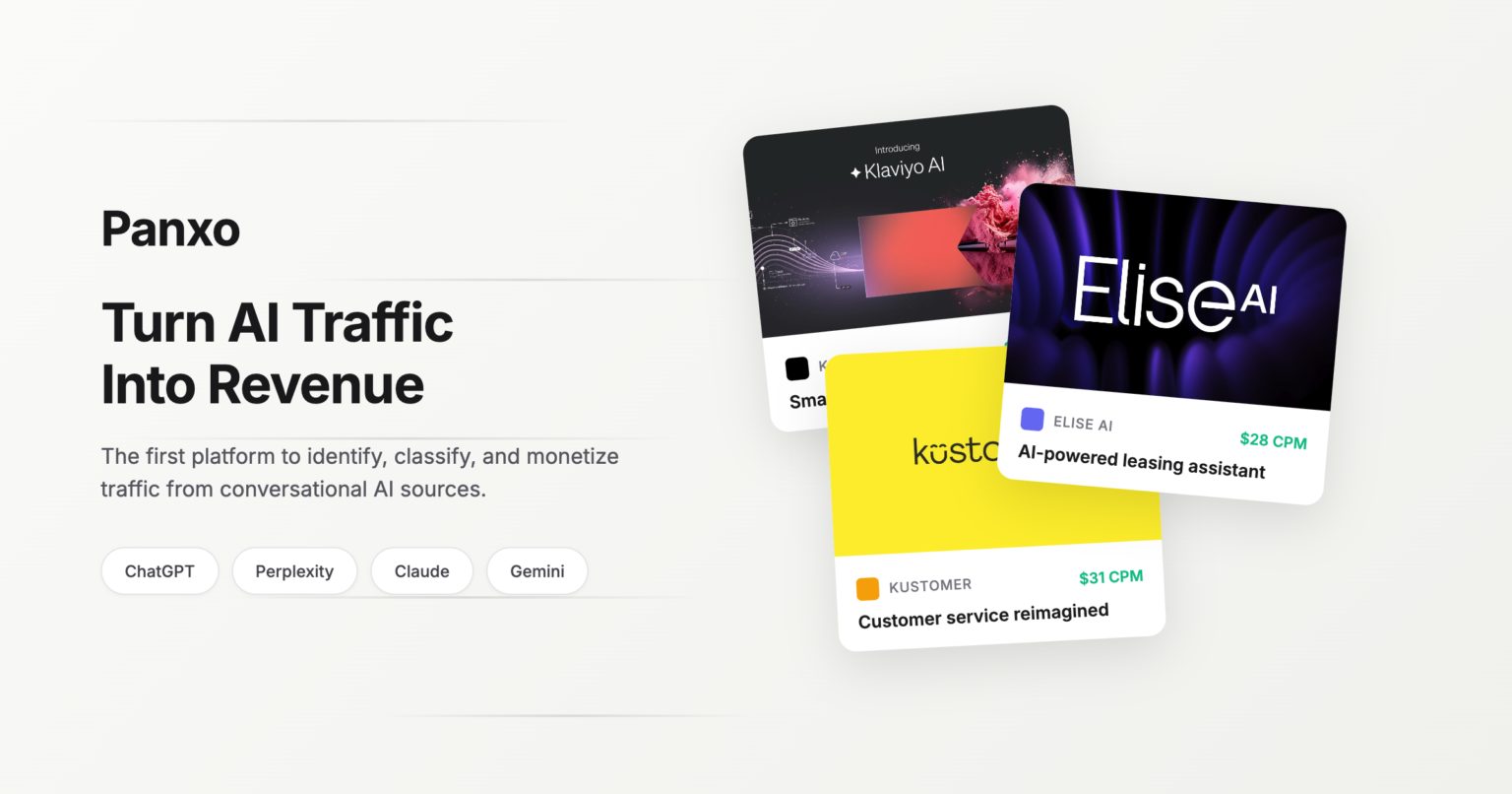 monetize conversational AI traffic