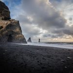 Iceland reynisfjara black sand beach